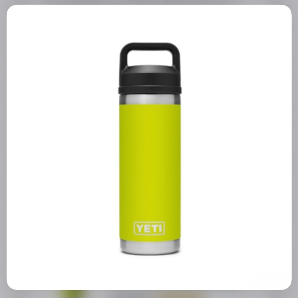 Yeti rambler 18oz chartreuse color